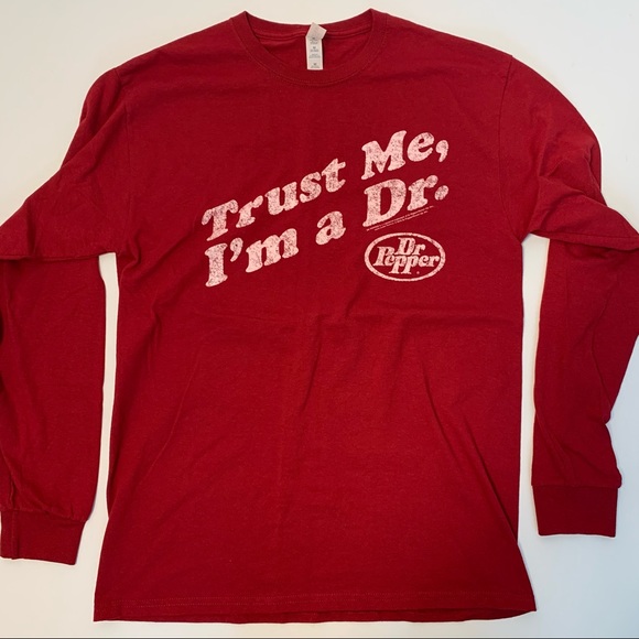 Other - Dr. Pepper along Sleeve Shirt